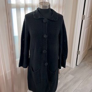 Chicos Black knitted jacket